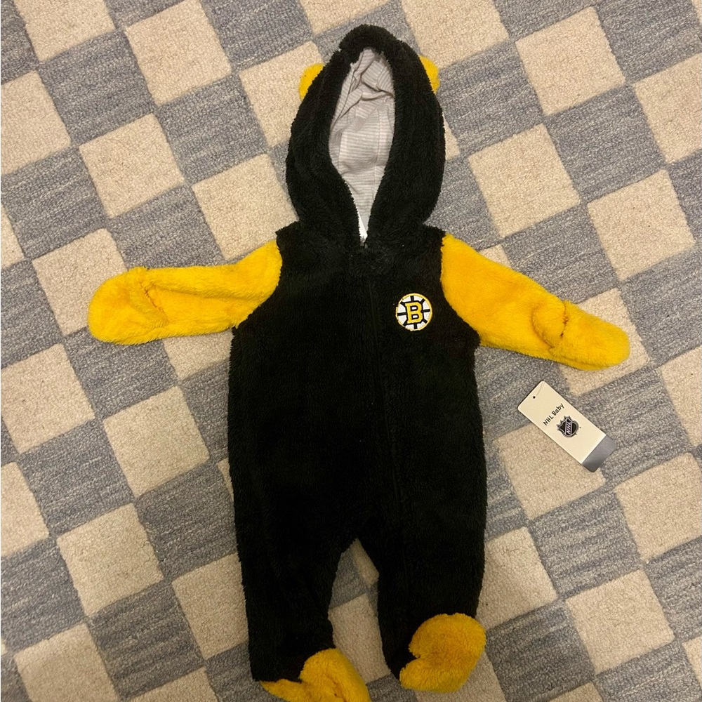 Bruins Baby Stay Napping Teddy Fleece